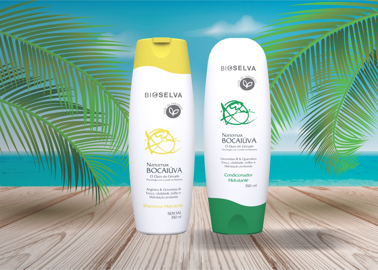 Kit Shampoo e Condicionador Nanomax Bocaiuva - Imagem 2